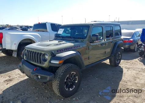 2025 Jeep Wrangler 4-Door Rubicon 4X4 from USA, damaged, VIN 1C4PJXFN2SW527528
